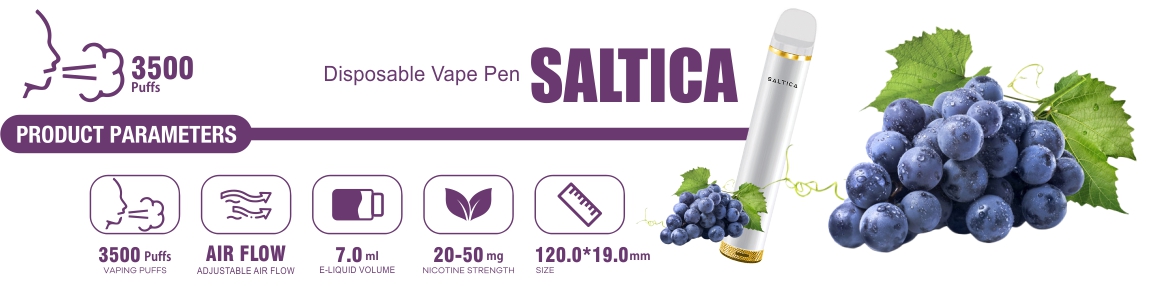 Saltica Rose Grape Disposable Vape Pen Açıklama